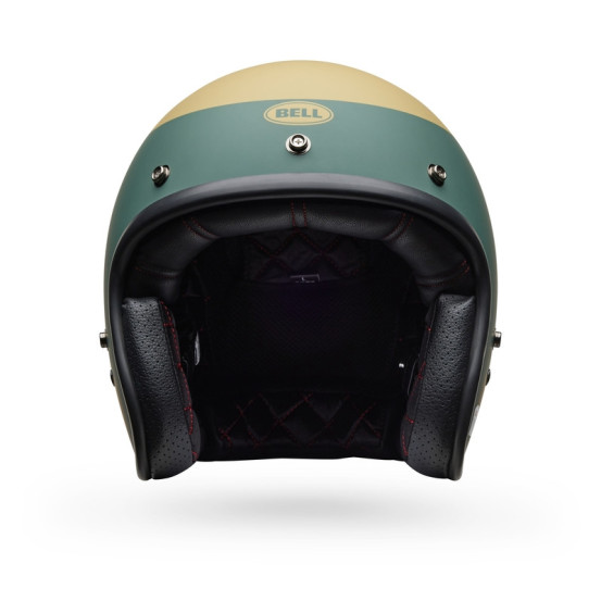 Casque jet Bell Custom 500 Parlor - Bleu Or