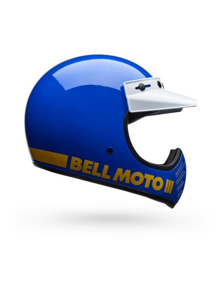Casque intégral Bell Moto-3 - Bleu