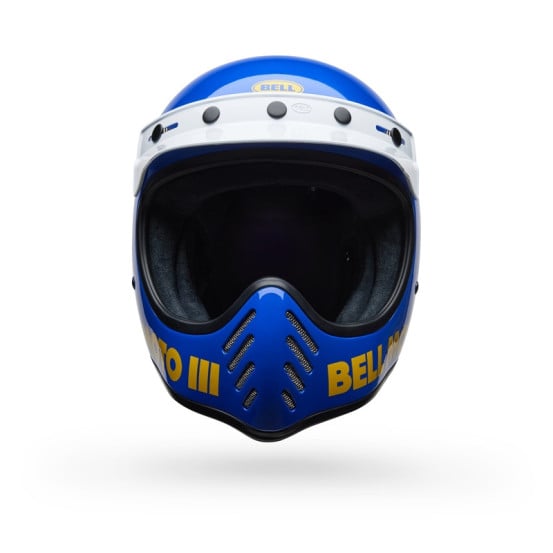 Casque intégral Bell Moto-3 - Bleu