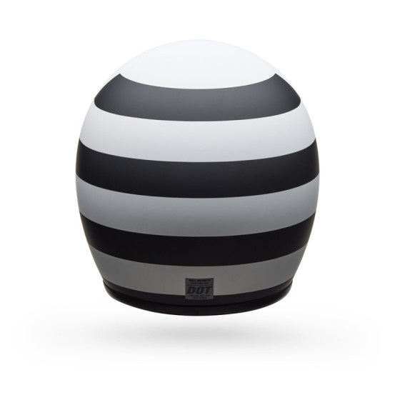 Casque jet Bell Custom 500 Parlor - Noir Blanc