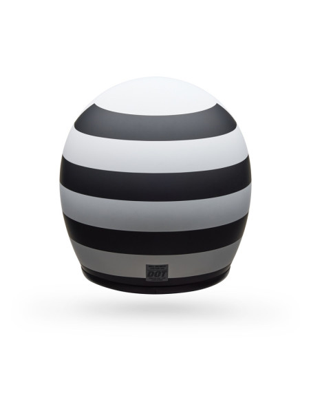 Casque jet Bell Custom 500 Parlor - Noir Blanc