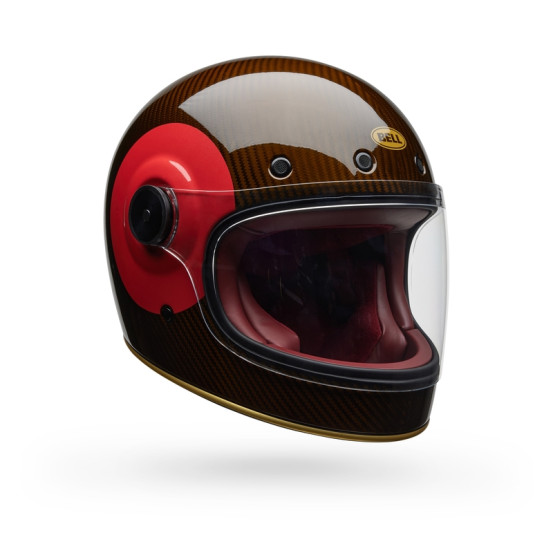 Casque intégral Bell Bullit GT Carbon TT - Rouge Or