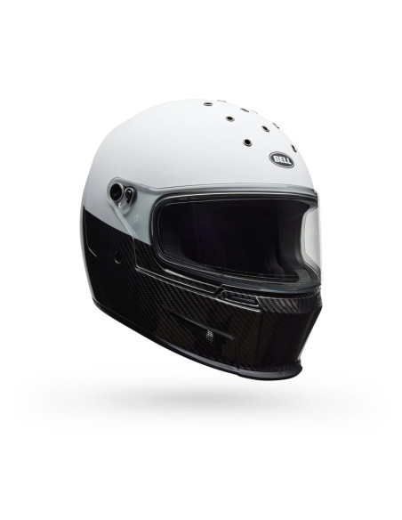 Casque intégral Bell Eliminator Carbon Diverge - Blanc Noir