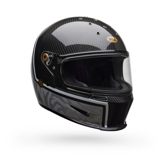 Casque intégral Bell Eliminator Carbon Journey - Noir Gris