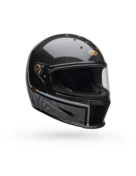Casque intégral Bell Eliminator Carbon Journey - Noir Gris