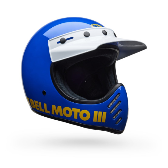 Casque intégral Bell Moto-3 - Bleu