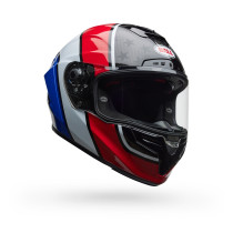 Casque intégral Bell Race Star DLX - Rouge Bleu