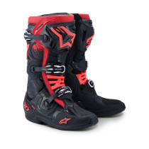Bottes cross Alpinestars Tech 10 - Noir Rouge