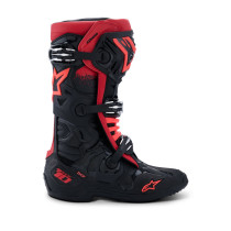 Bottes cross Alpinestars Tech 10 - Noir Rouge 2
