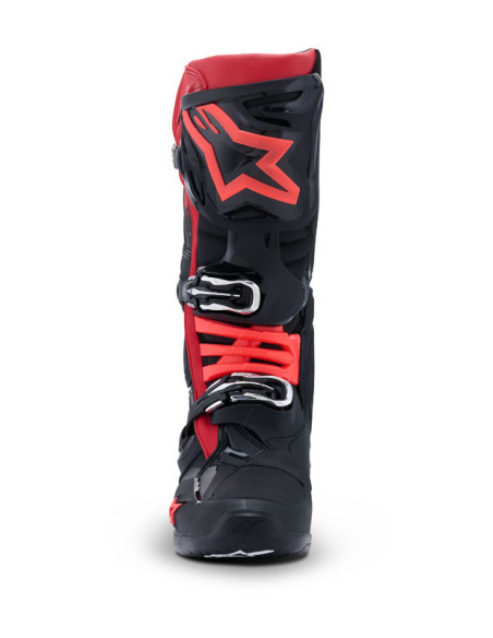 Bottes cross Alpinestars Tech 10 - Noir Rouge
