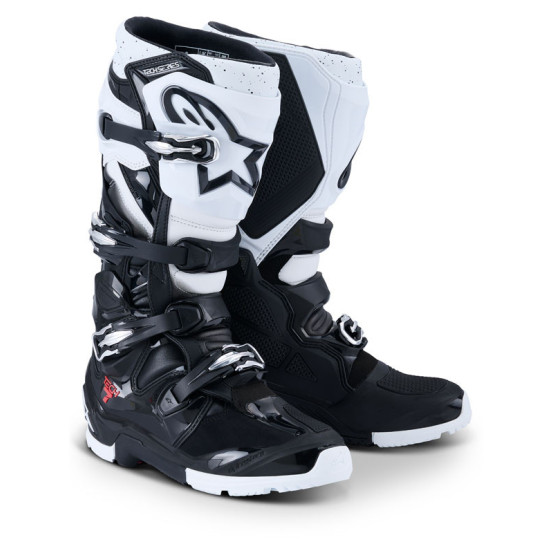 Bottes cross Alpinestars Tech 7 Enduro - Noir Blanc