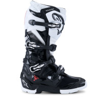 Bottes cross Alpinestars Tech 7 Enduro - Noir Blanc 2