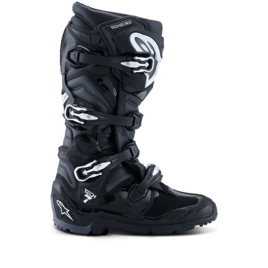 Bottes cross Alpinestars Tech 7 Enduro - Noir Anthracite Blanc