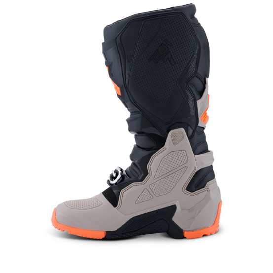 Bottes cross Alpinestars Tech 7 Enduro - Noir Gris Orange Fluo
