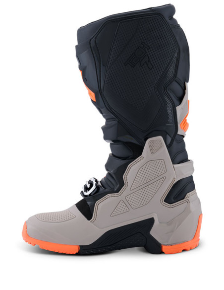Bottes cross Alpinestars Tech 7 Enduro - Noir Gris Orange Fluo