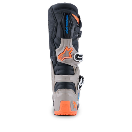 Bottes cross Alpinestars Tech 7 Enduro - Noir Gris Orange Fluo