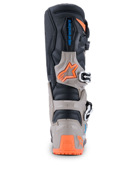 Bottes cross Alpinestars Tech 7 Enduro - Noir Gris Orange Fluo