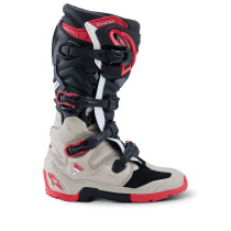 Bottes cross Alpinestars Tech 7 Enduro - Noir Gris Rouge 2