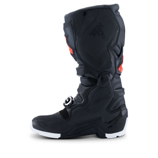 Bottes cross Alpinestars Tech 7 Enduro Drystar - Noir Rouge Fluo Blanc