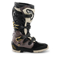 Bottes cross Alpinestars Tech 7 Enduro Drystar - Noir Gris Or 2