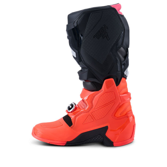 Bottes cross Alpinestars Tech 7 - Noir Rouge Fluo Rose Fluo