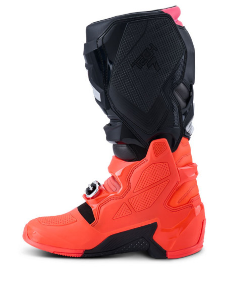 Bottes cross Alpinestars Tech 7 - Noir Rouge Fluo Rose Fluo
