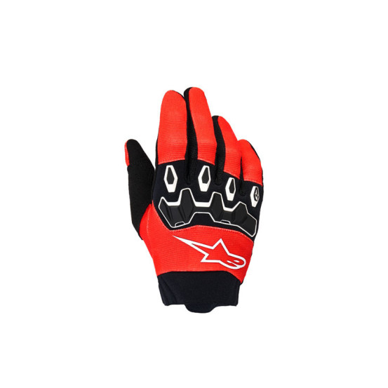 Gants cross enfant Alpinestars 2026 Full Bore V2 - Bright Rouge Noir