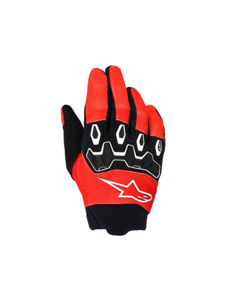 Gants cross enfant Alpinestars 2026 Full Bore V2 - Bright Rouge Noir