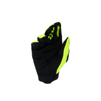 Gants cross enfant Alpinestars 2026 Full Bore V2 - Jaune Fluo Noir 2
