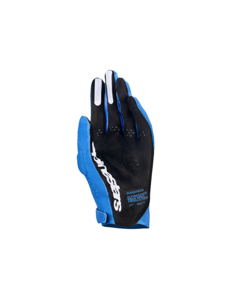 Gants cross Alpinestars 2026 Supertech MX - UCLA Bleu Deep Bleu Blanc