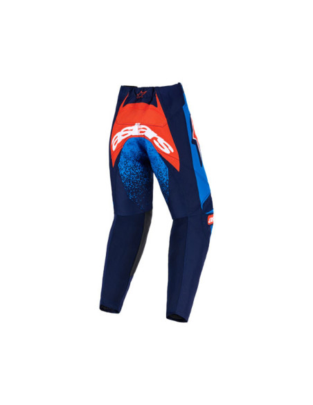 Pantalon cross enfant (kid) Alpinestars 2026 Racer Nomur - Bleu Orange UCLA Bleu