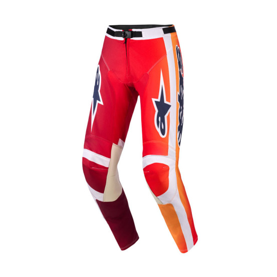 Pantalon cross Alpinestars 2026 Racer Portl - Rouge Light Gris Dark Gris