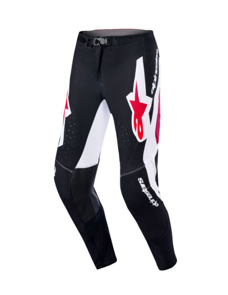 Pantalon cross Alpinestars 2026 Supertech Pro Vista - Noir Rouge Blanc
