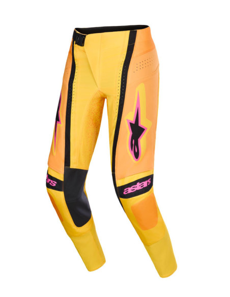 Pantalon cross Alpinestars 2026 Techstar Nomur - Orange Jaune Rose