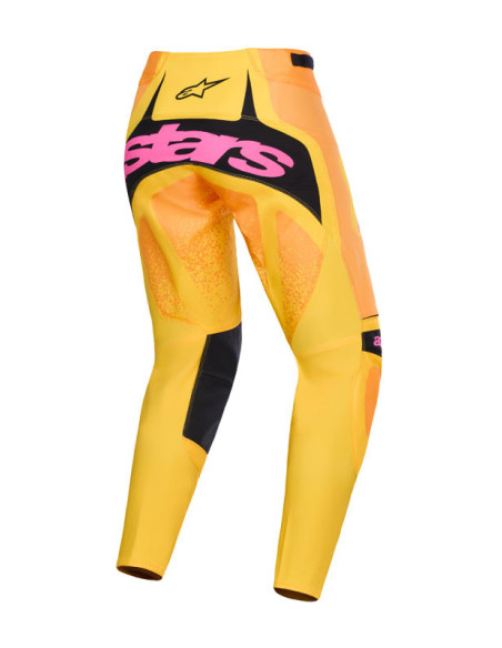 Pantalon cross Alpinestars 2026 Techstar Nomur - Orange Jaune Rose