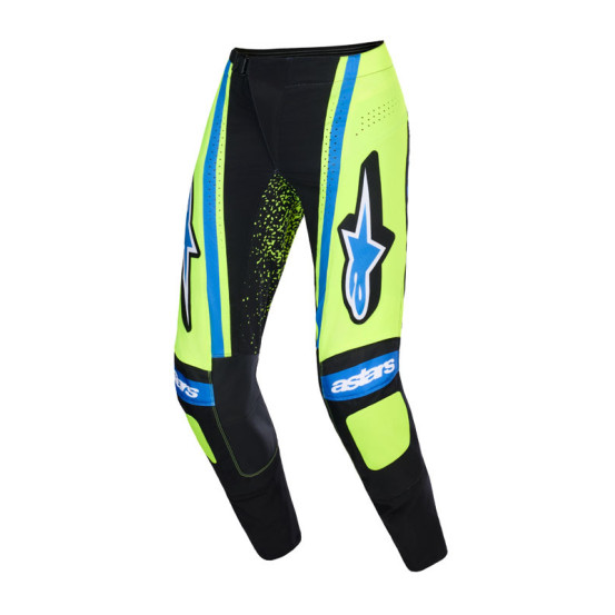 Pantalon cross Alpinestars 2026 Techstar Nomur - Jaune Fluo UCLA Bleu
