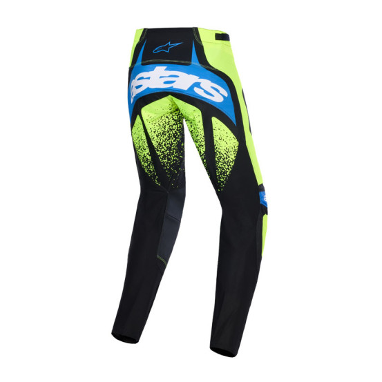 Pantalon cross Alpinestars 2026 Techstar Nomur - Jaune Fluo UCLA Bleu