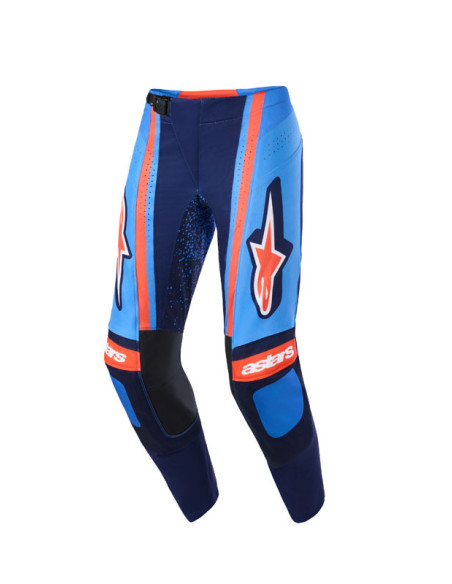 Pantalon cross Alpinestars 2026 Techstar Nomur - Bleu Orange UCLA Bleu
