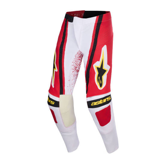 Pantalon cross Alpinestars 2026 Techstar Nomur - Light Gris Rouge Noir