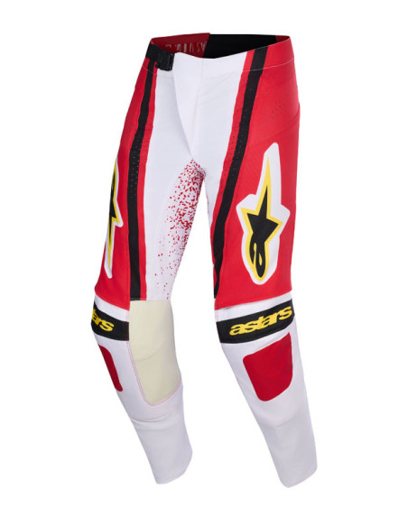 Pantalon cross Alpinestars 2026 Techstar Nomur - Light Gris Rouge Noir