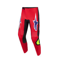Pantalon cross Alpinestars 2026 Fluid Grid - Rouge Noir Mauve