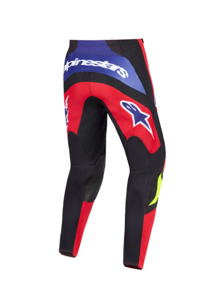 Pantalon cross Alpinestars 2026 Fluid Grid - Rouge Noir Mauve