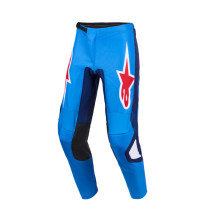 Pantalon cross Alpinestars 2026 Fluid Grid - Bleu Rouge