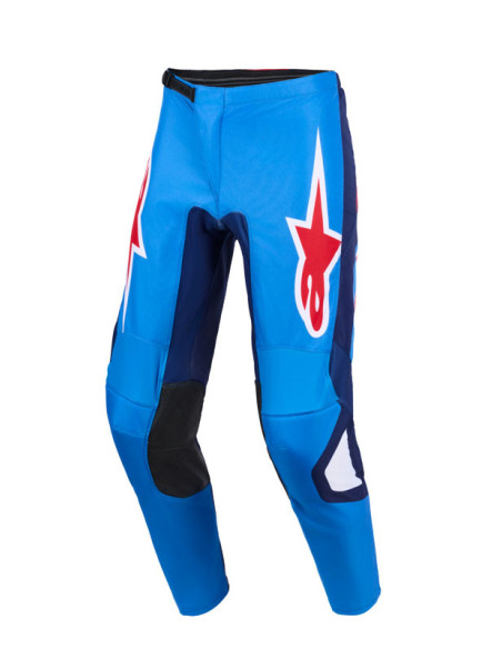 Pantalon cross Alpinestars 2026 Fluid Grid - Bleu Rouge