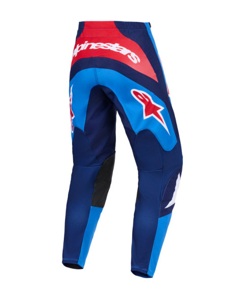 Pantalon cross Alpinestars 2026 Fluid Grid - Bleu Rouge