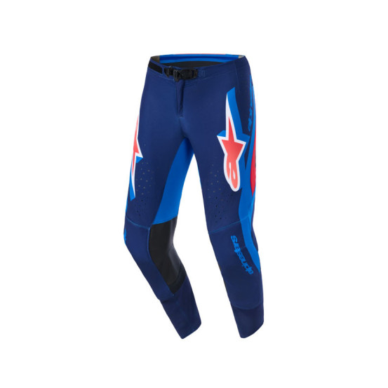 Pantalon cross Alpinestars 2026 Supertech Vista - Bleu Corail Cobalt