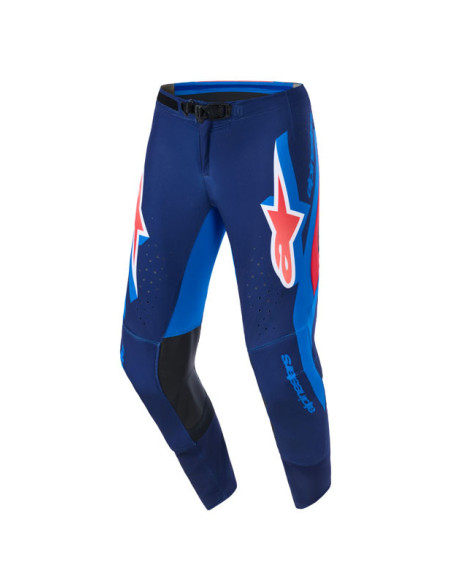 Pantalon cross Alpinestars 2026 Supertech Vista - Bleu Corail Cobalt