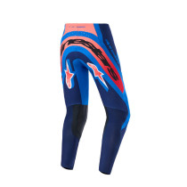 Pantalon cross Alpinestars 2026 Supertech Vista - Bleu Corail Cobalt 2