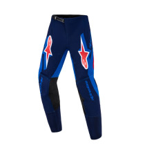 Pantalon cross enfant Alpinestars 2026 Supertech Vista - Bleu Corail Cobalt