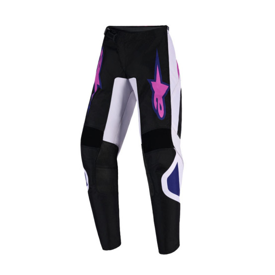 Pantalon cross enfant Alpinestars 2026 Fluid Grid - Noir Light Gris Mauve